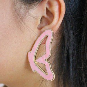 Statement Over-sized Butterfly Earrings